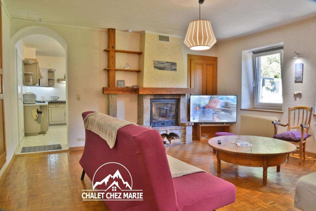 Appartement 6 Pers 70 M² Dans Chalet Chez Marie Монрйон Екстер'єр фото